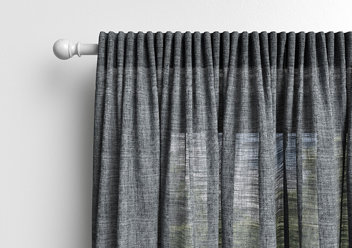 Novara Voile, Pebble Grey - Made to Measure Curtains - Image 10